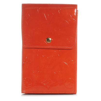 Louis Vuitton Vernis Walker Wallet Orange 1 of 8