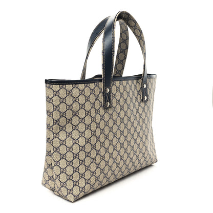 Gucci GG Plus Monogram Medium Signature Web Loop Tote Navy 3 of 11