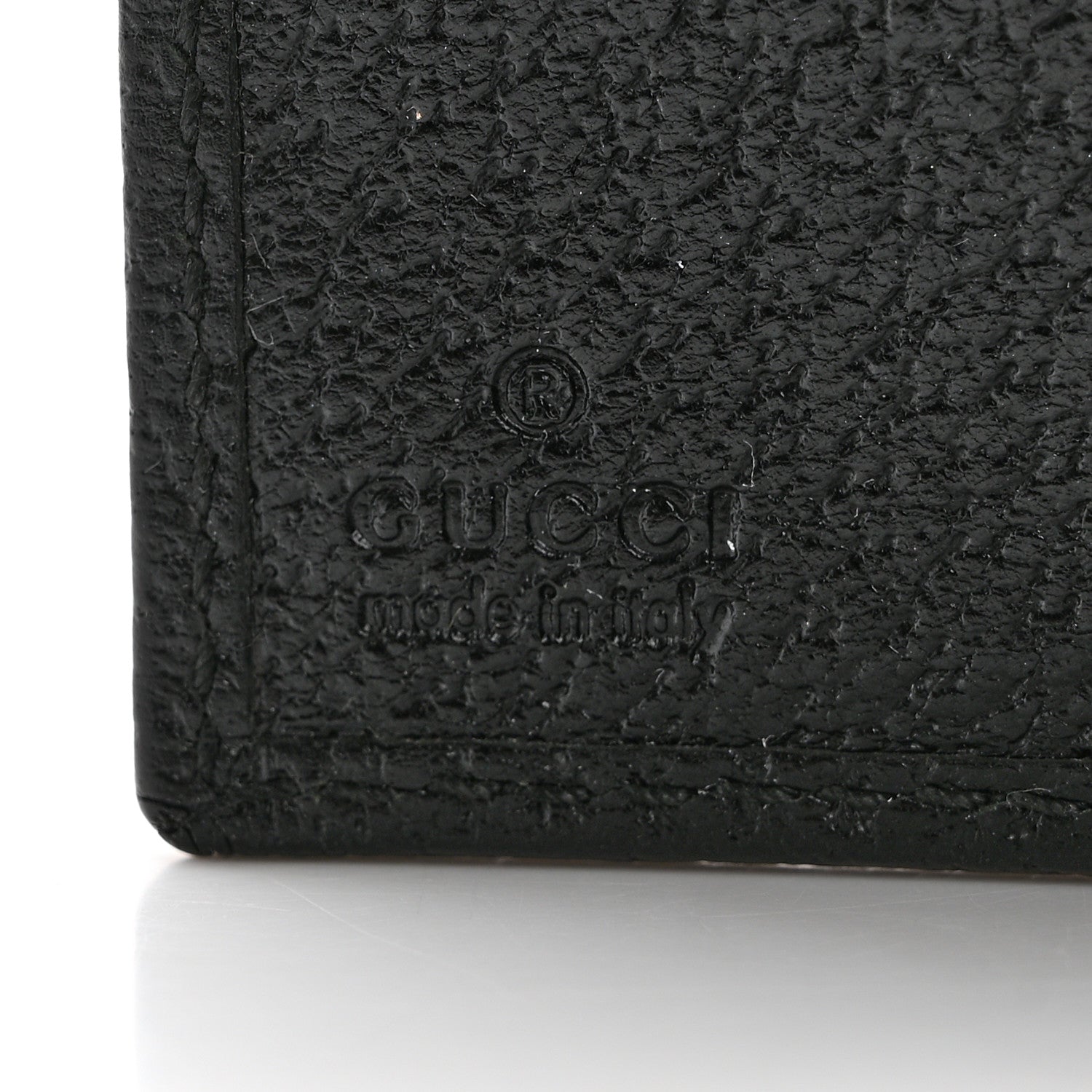 Gucci Monogram Web French Flap Wallet Black 6 of 8