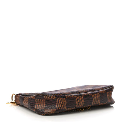 Louis Vuitton Damier Ebene Mini Pochette Accessories 4 of 11