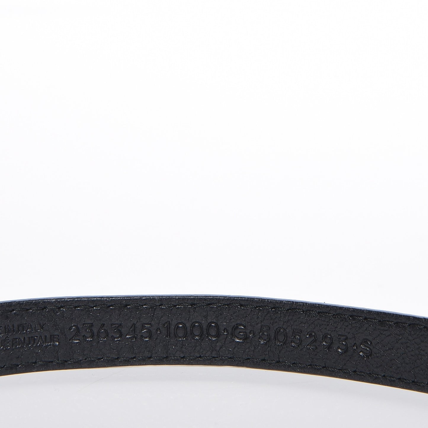 Agneau Giant 12 Gold Hardware Triple Tour Bracelet S Black