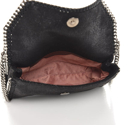 Stella McCartney Shaggy Deer Mini Falabella Shoulder Bag Black 5 of 7
