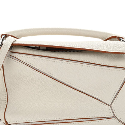 Loewe Calfskin Mini Puzzle Bag Soft White 7 of 9