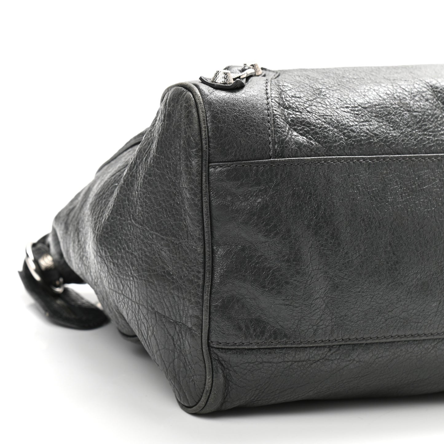 Agneau Giant 12 Silver Hardware Velo Gris Fossile Anthracite