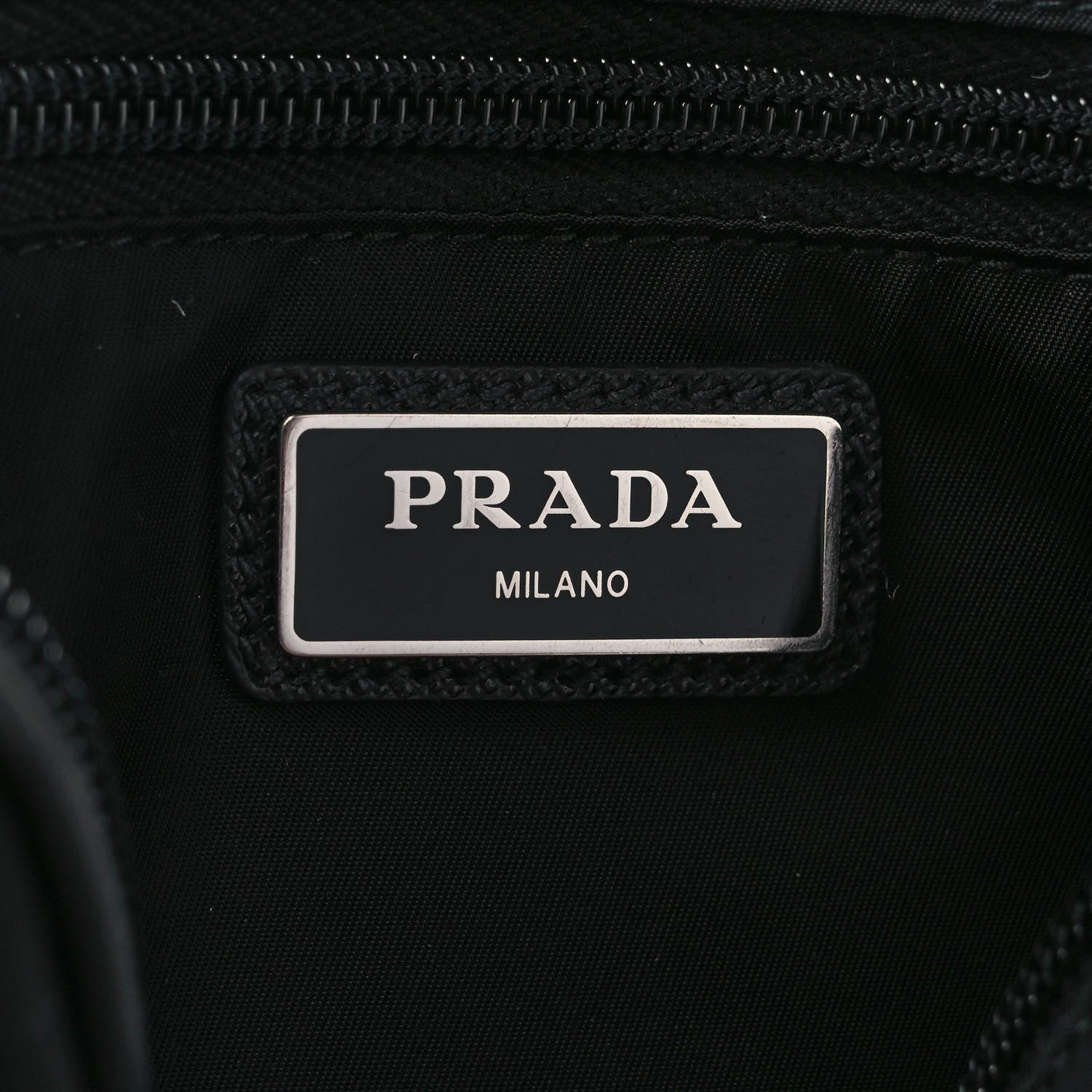 Prada Re-Nylon Saffiano Belt Bag Black 5 of 8