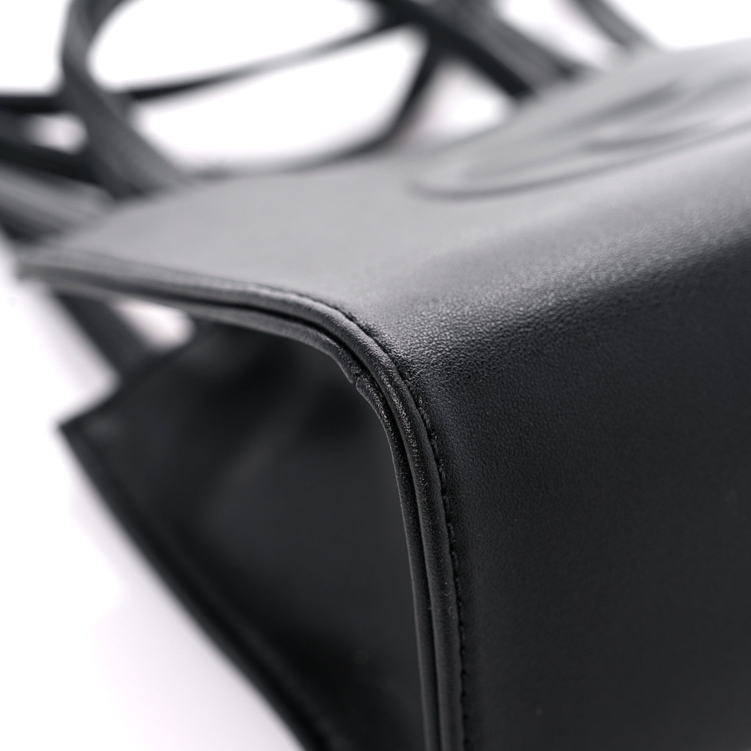 Telfar Vegan Leather Small Shopping Bag Black 8 of 14