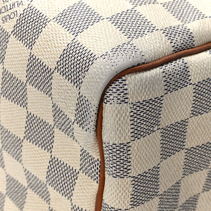 Louis Vuitton Damier Azur Speedy 30 10 of 16