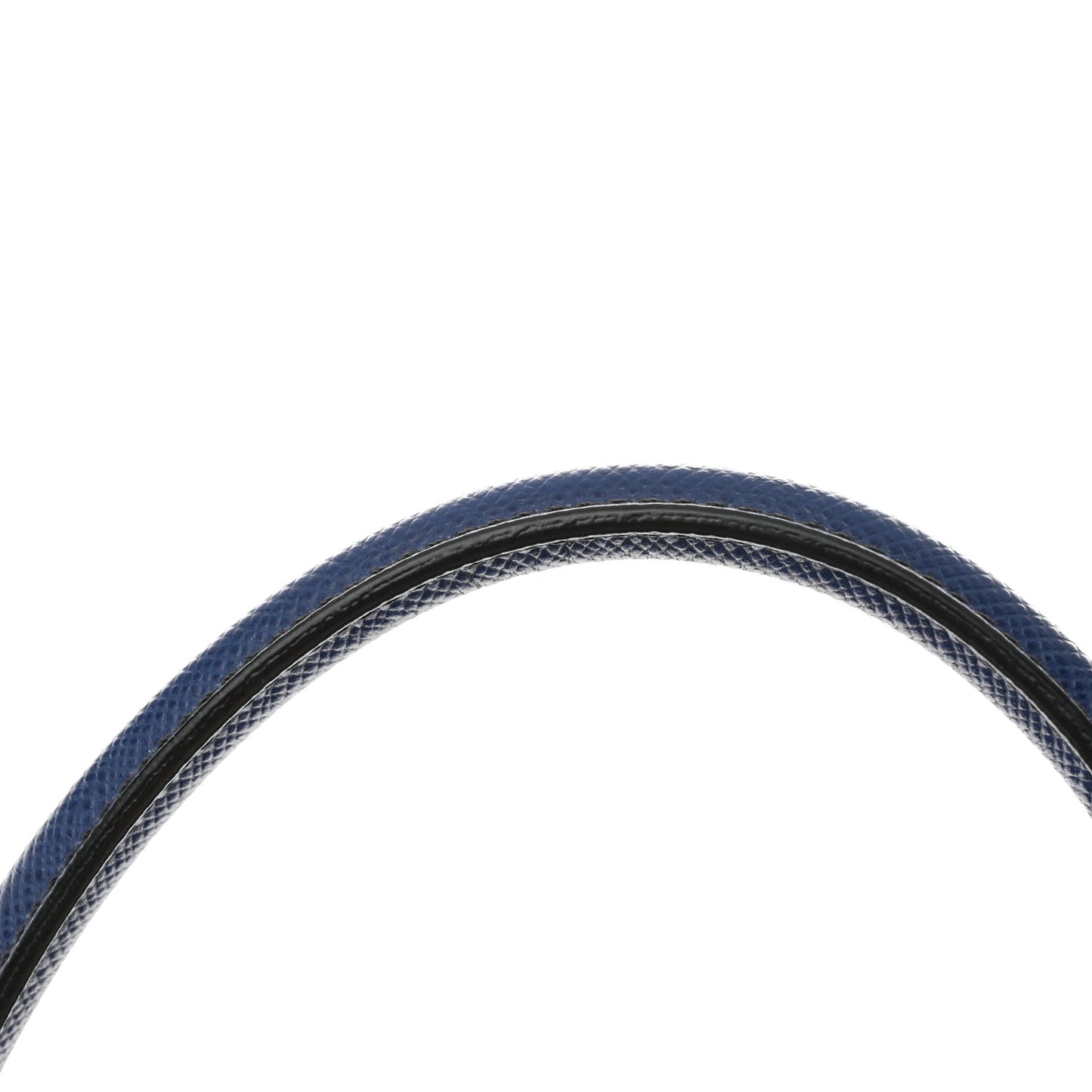 Saffiano Cuir Large Double Bag Bleuette