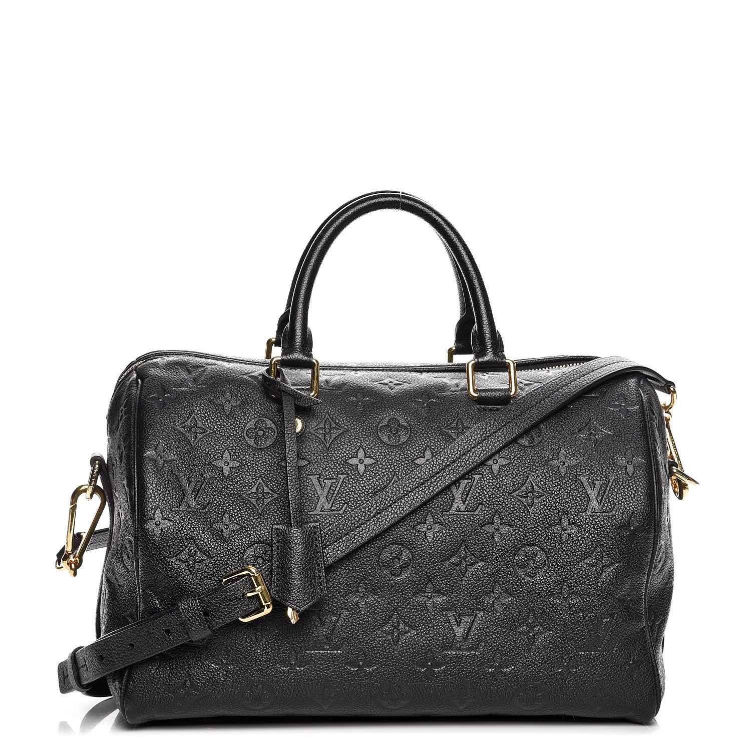 Louis Vuitton Empreinte Speedy Bandouliere 30 Black 1 of 12