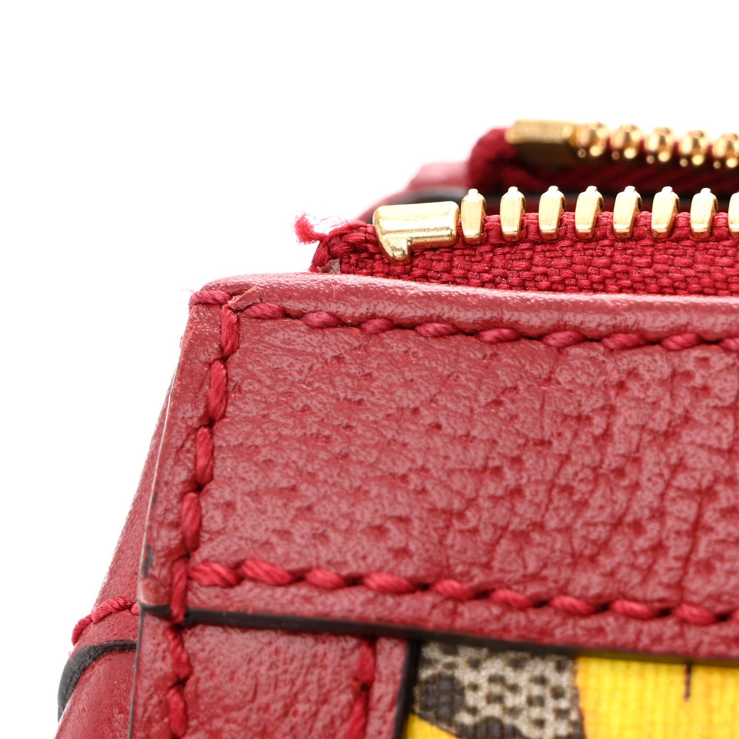 Monogram Shoulder Bag Red