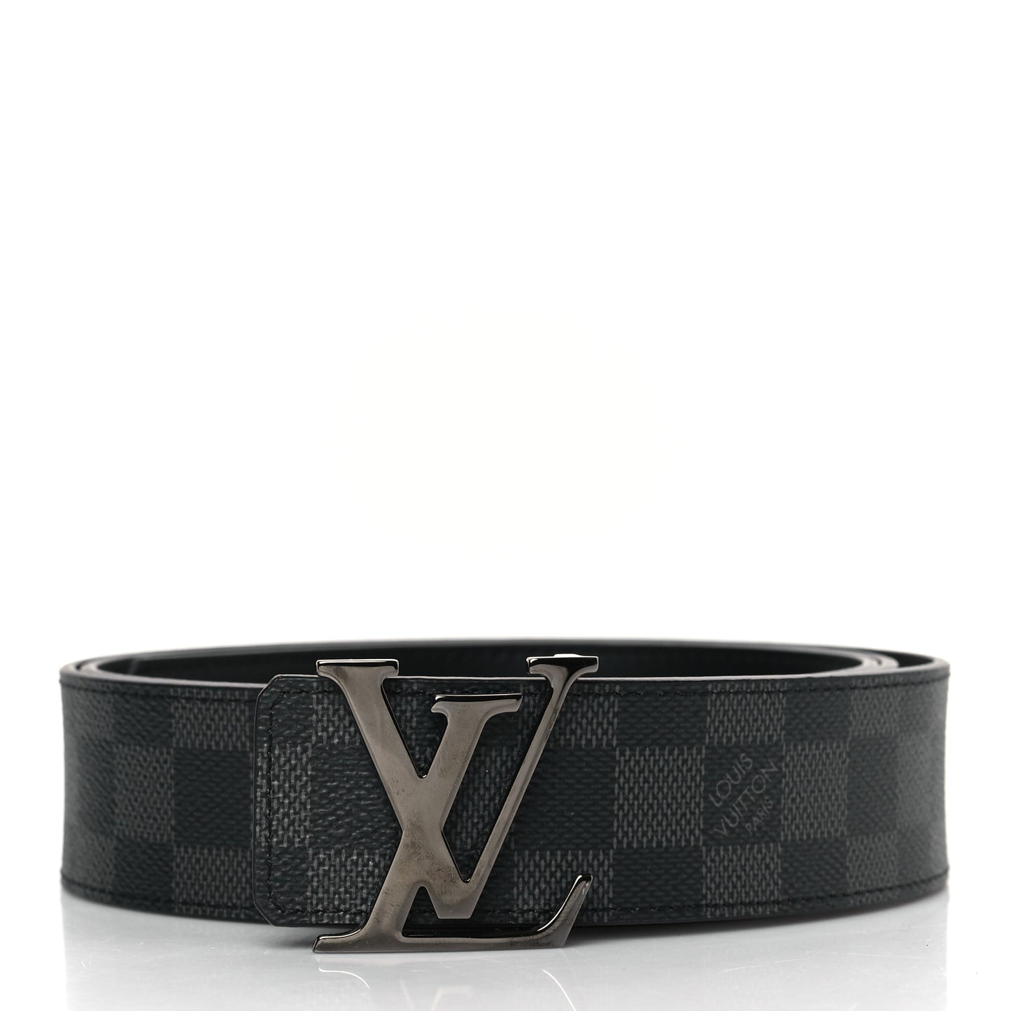 Damier Graphite 40mm LV Initiales Belt 110 44