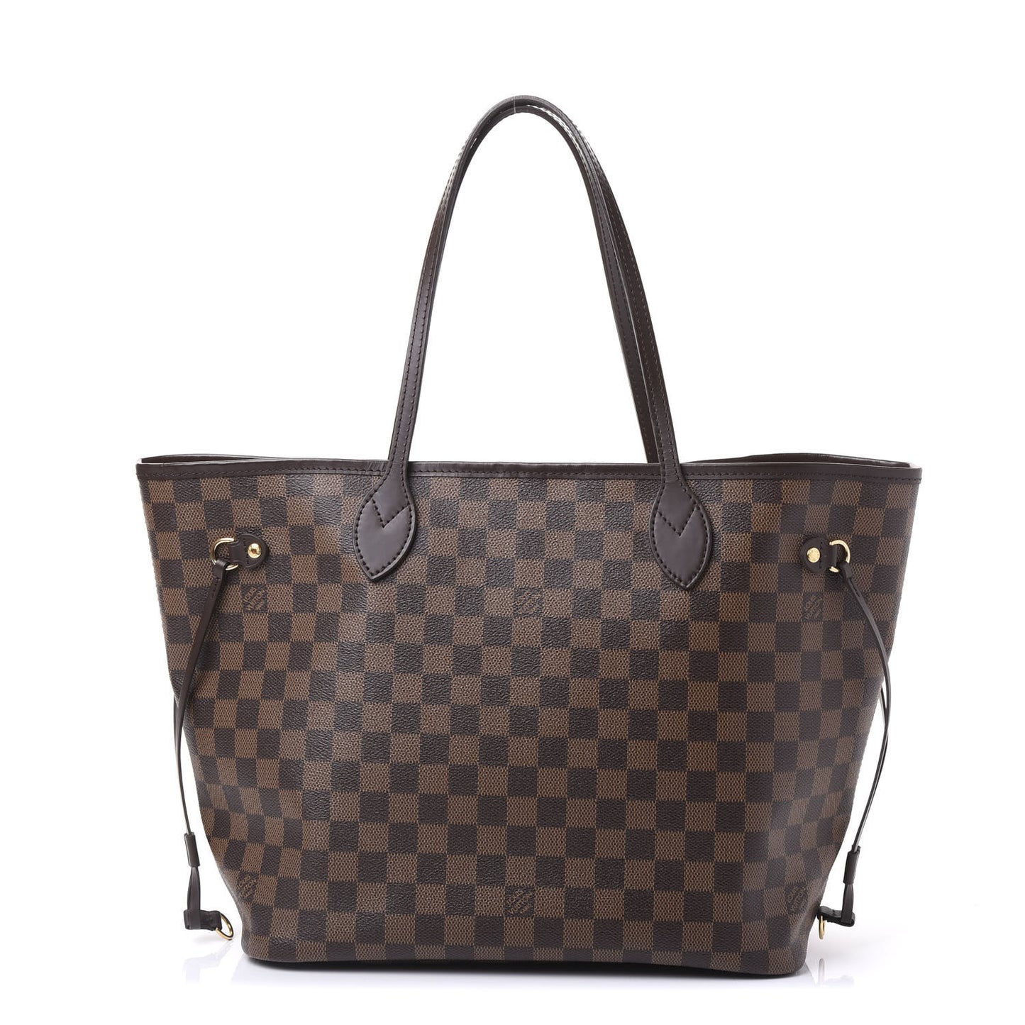 Damier Ebene Neo Neverfull MM Rose Ballerine