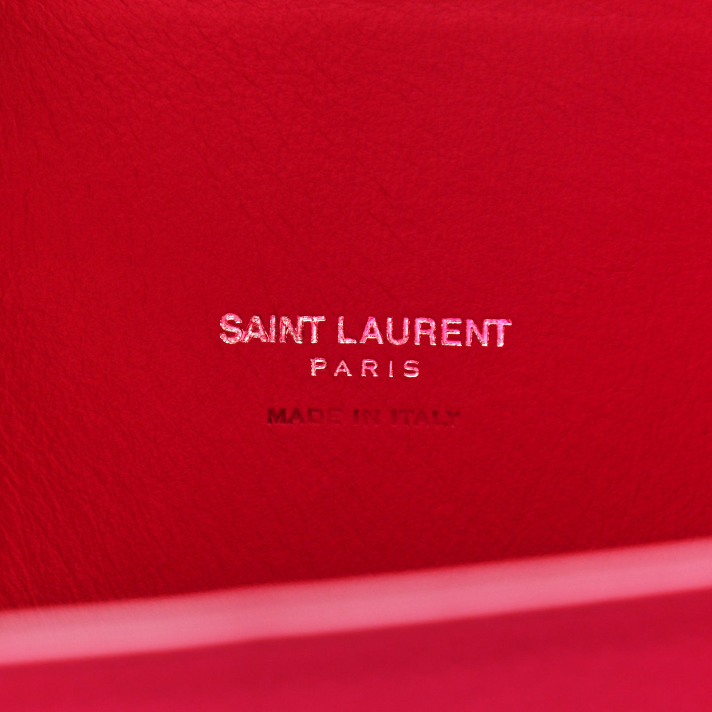 Grained Calfskin Baby Sac De Jour Lipstick Fuchsia