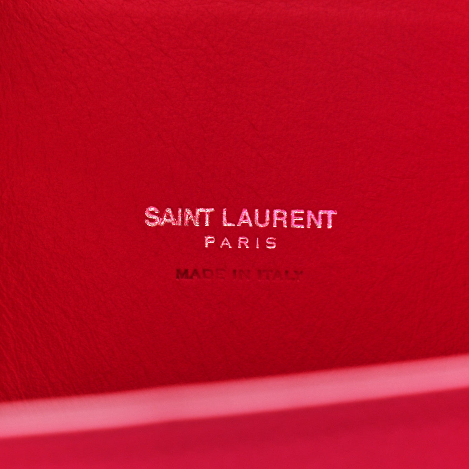 Saint Laurent Grained Calfskin Baby Sac De Jour Lipstick Fuchsia 7 of 12