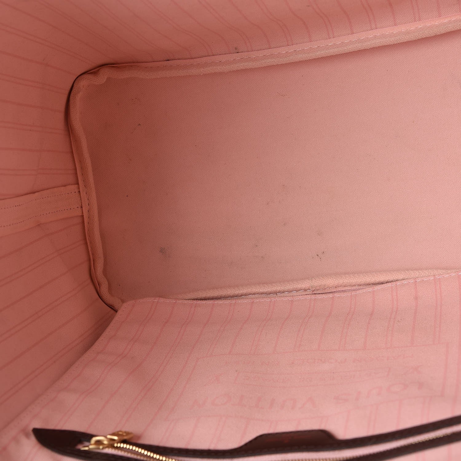 Louis Vuitton Damier Ebene Neo Neverfull MM Rose Ballerine 11 of 14