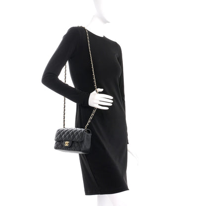 Chanel Caviar Quilted Mini Rectangular Flap Black 2 of 10