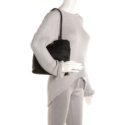 Prada Tessuto Nylon Tote Nero Black 2 of 11