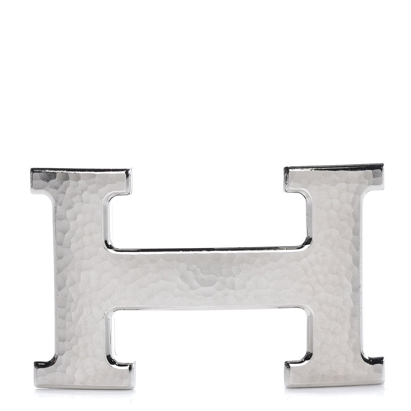 Palladium Martelee 32mm H Belt Buckle Silver
