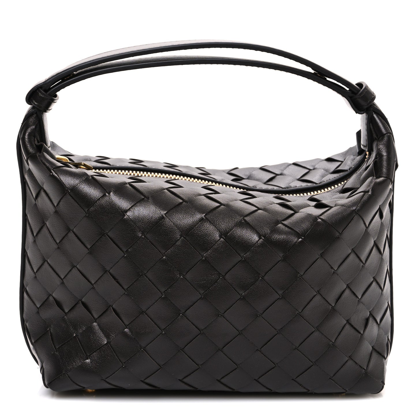 Calfskin Nappa Intrecciato Mini Wallace Fondant