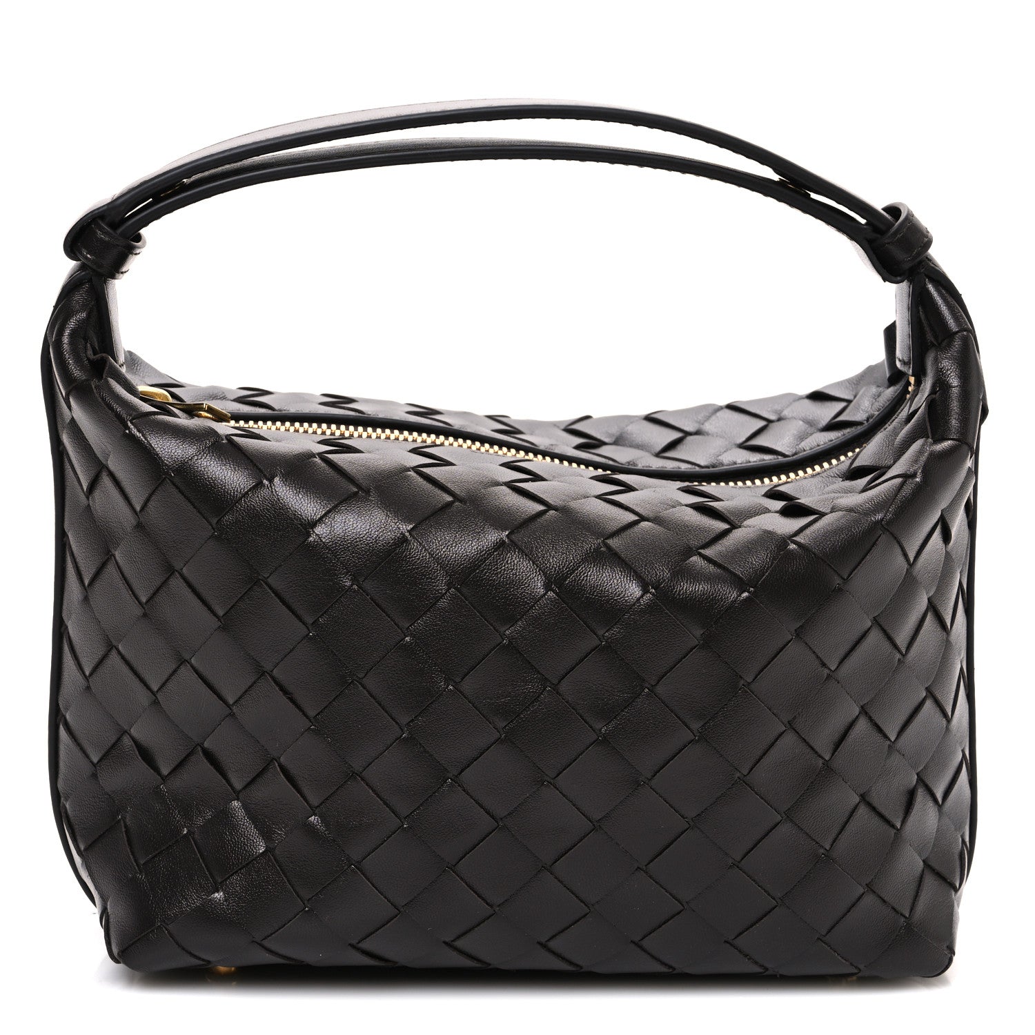 Bottega Veneta Calfskin Nappa Intrecciato Mini Wallace Fondant 1 of 11