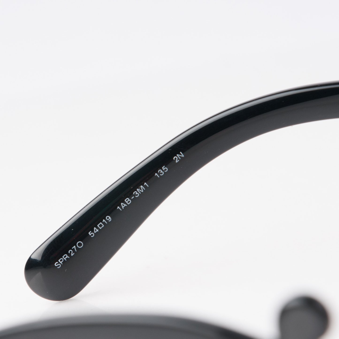 Acetate Baroque Sunglasses SPR 27O Black