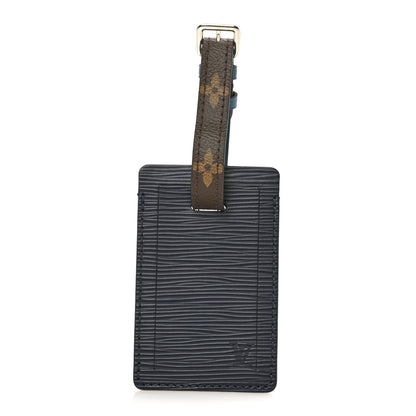Louis Vuitton Monogram Epi Luggage Tag Navy Brown 1 of 3