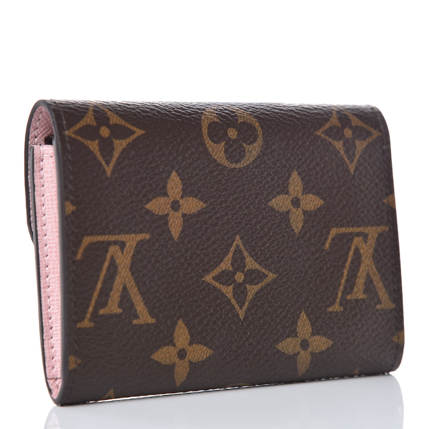 Monogram Rosalie Coin Purse Rose Ballerine