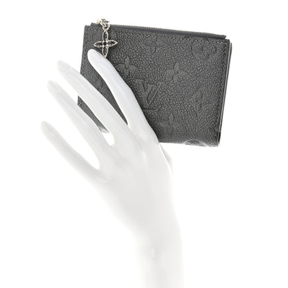 Louis Vuitton Empreinte Lisa Wallet Black Gun Metal 2 of 7