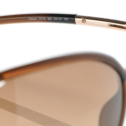 Tom Ford Raquel Sunglasses TF76 Dark Brown 5 of 8