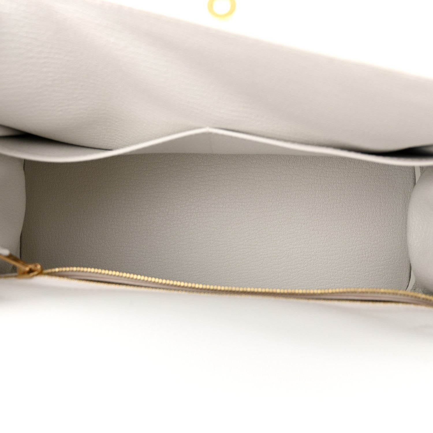 Hermes Evercolor Kelly Retourne 28 White 5 of 11