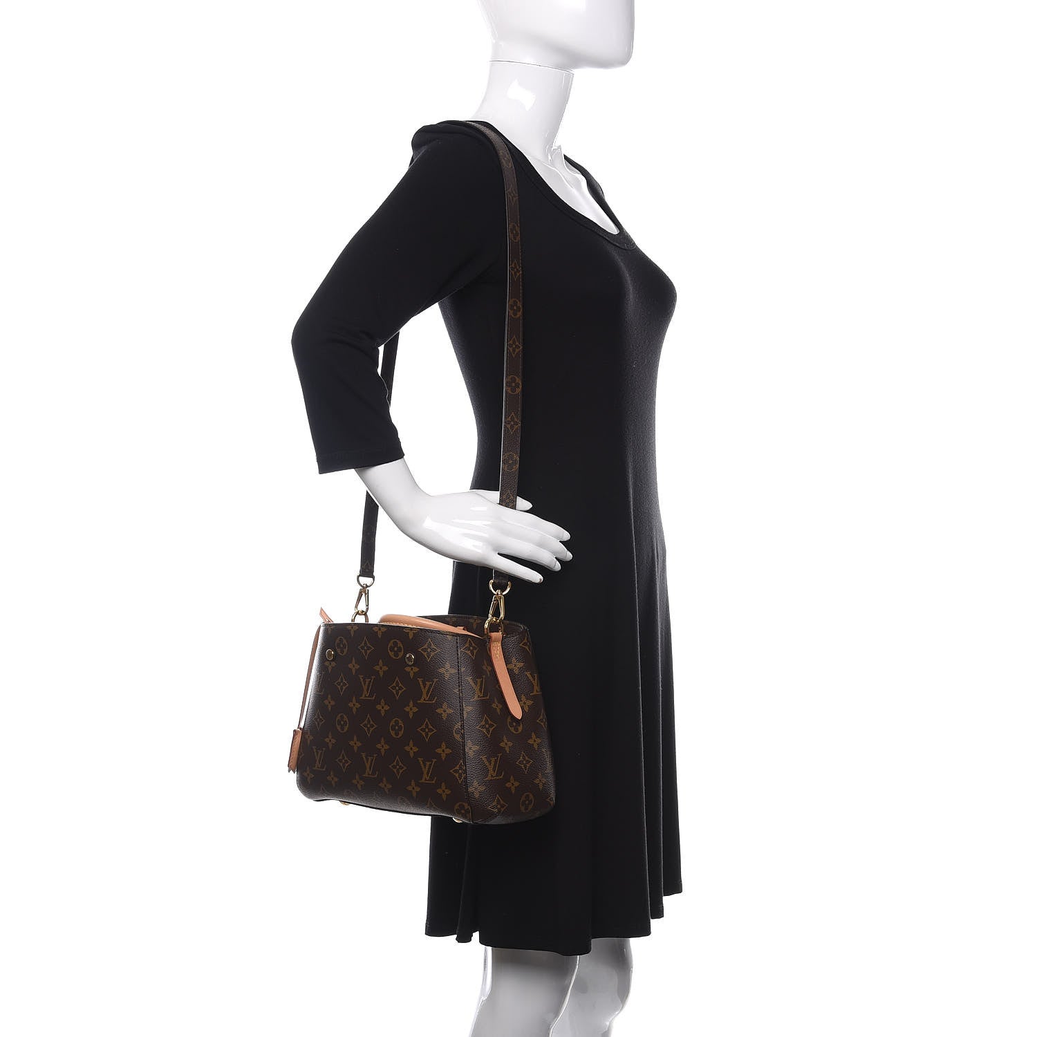Louis Vuitton Monogram Montaigne BB 3 of 11