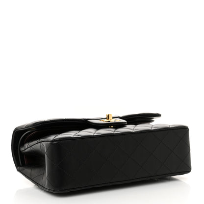 Chanel Lambskin Quilted Small Double Flap Black 4 of 11