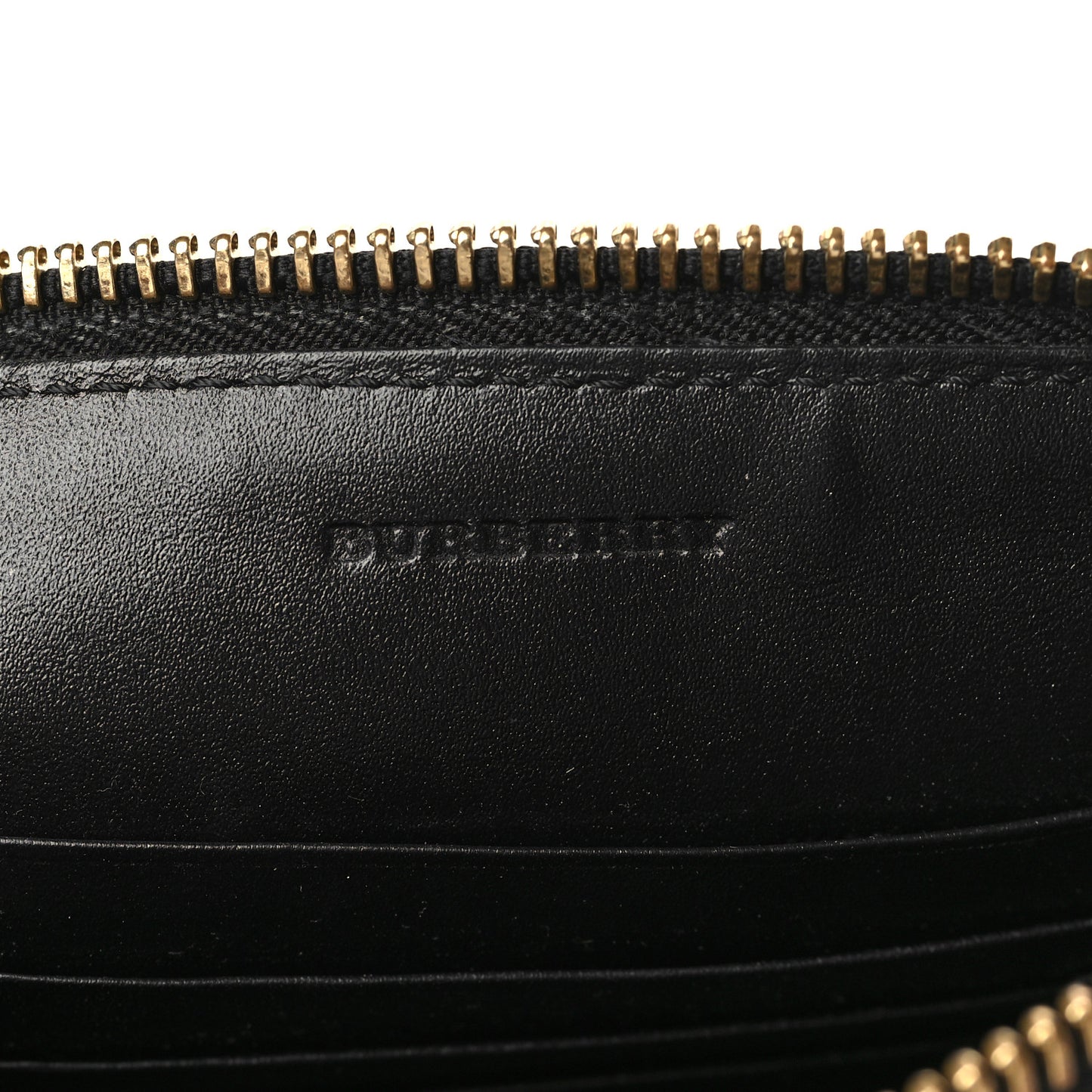 Signature Grain Calfskin Check Embossed Peyton Crossbody Clutch Bag Black