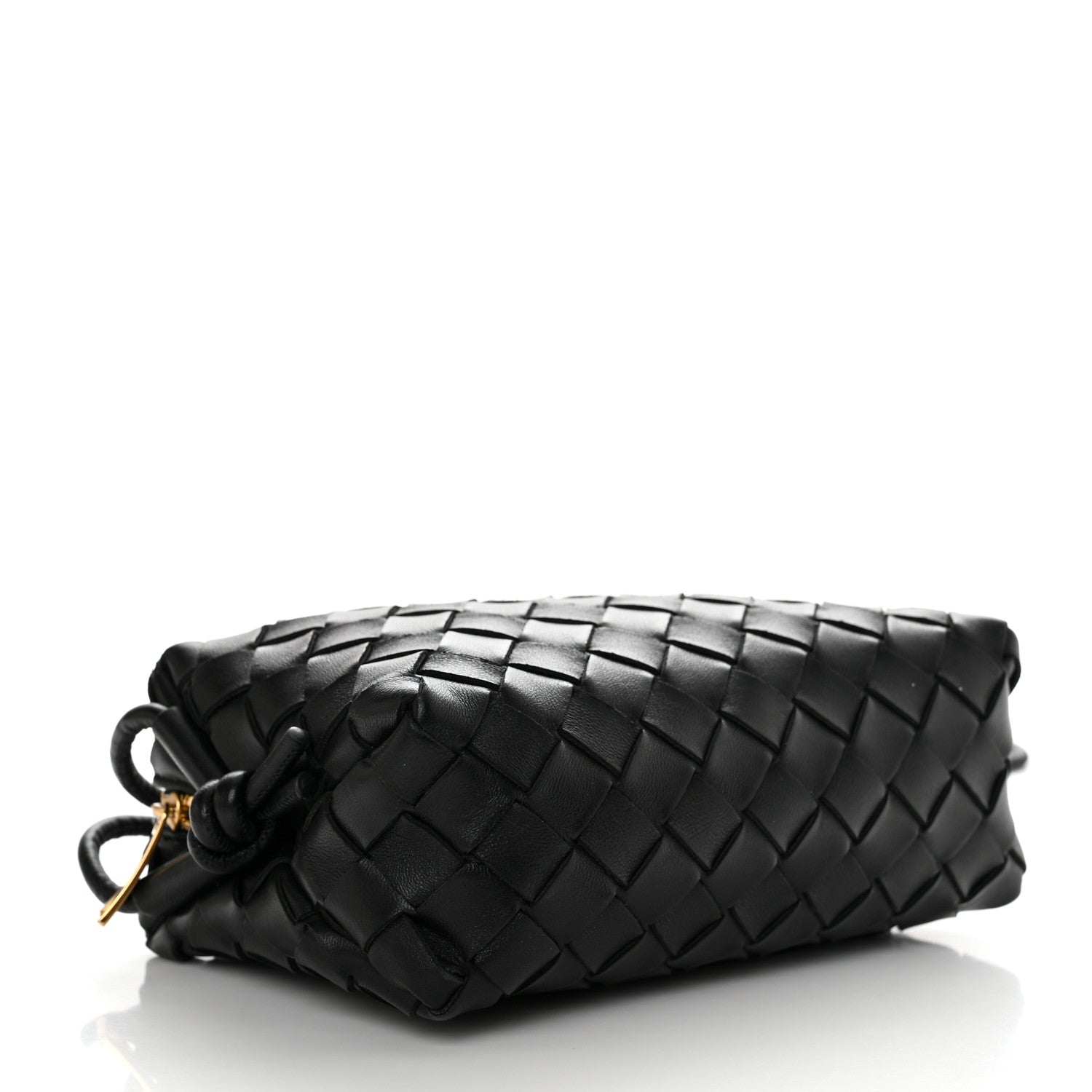 Bottega Veneta Nappa Intrecciato Mini Loop Camera Bag Black 4 of 9