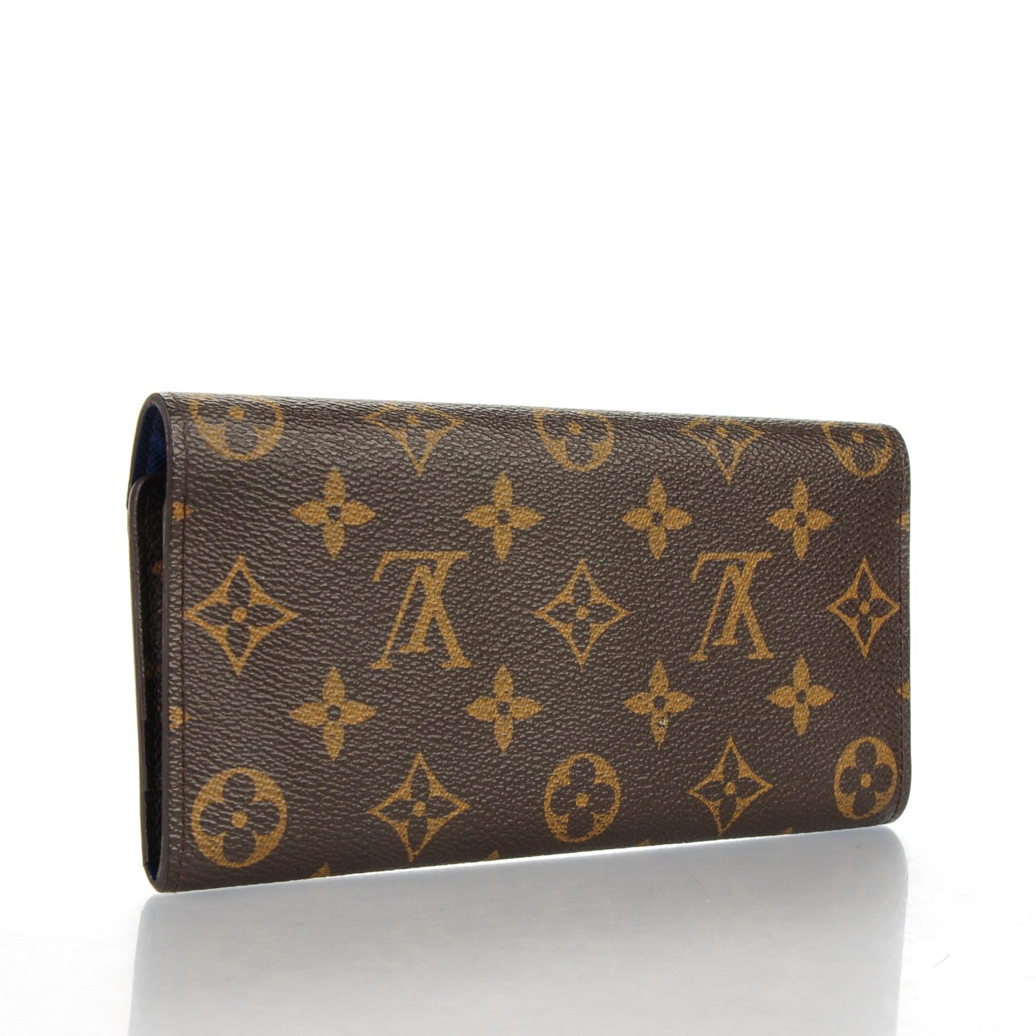 Louis Vuitton Monogram Josephine Wallet Blue 3 of 7