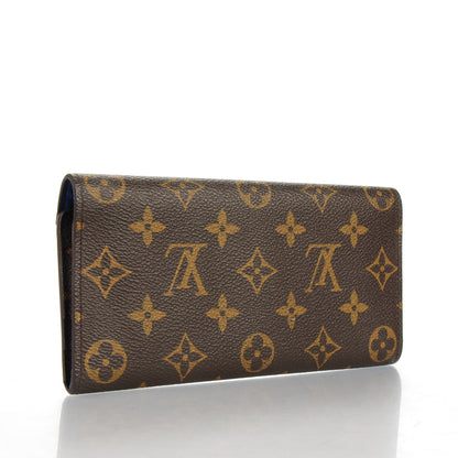 Louis Vuitton Monogram Josephine Wallet Blue 3 of 7