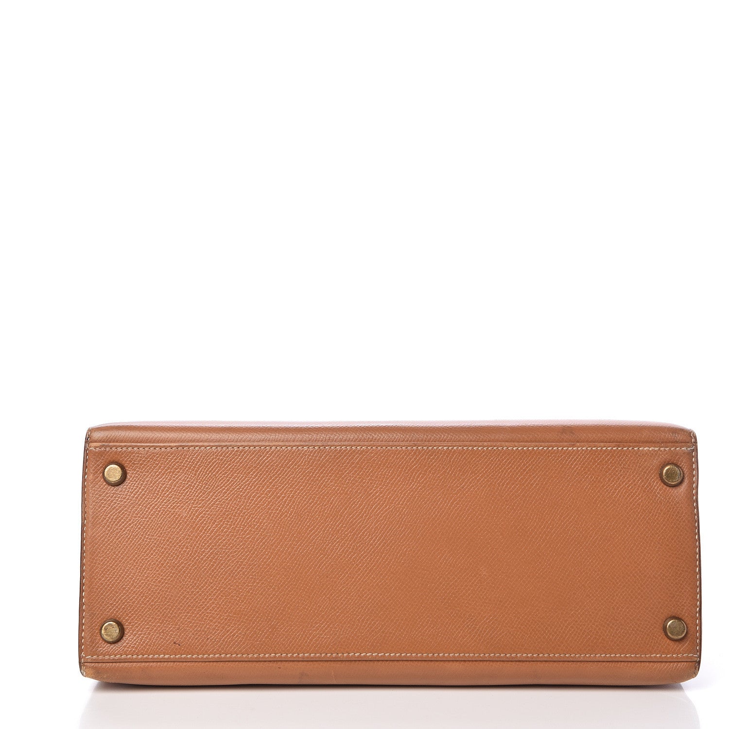 Hermes Courchevel Kelly Sellier 28 Gold 6 of 49