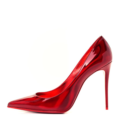 Christian Louboutin Metallic Patent Psychic So Kate 100 Pumps 40.5 Loubi 1 of 10
