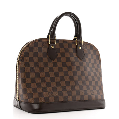 Louis Vuitton Damier Ebene Alma PM 3 of 10