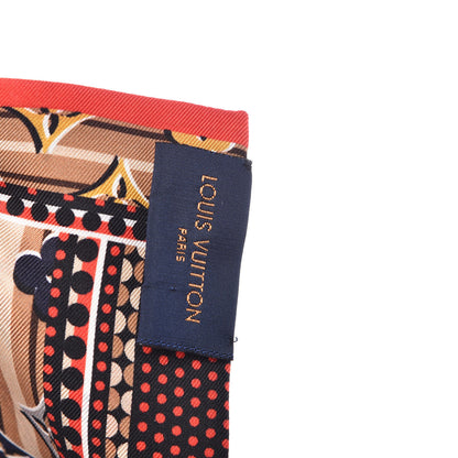 Louis Vuitton Silk Monogram Mondots Bandeau 4 of 5