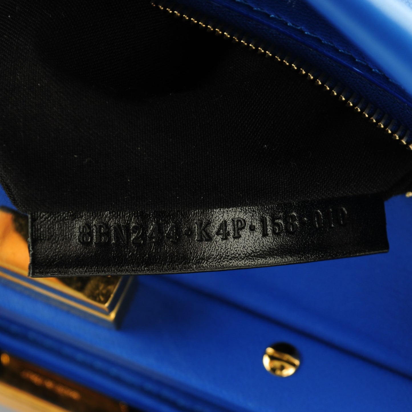 Nappa Mini Peekaboo Iconic Satchel Bleuette