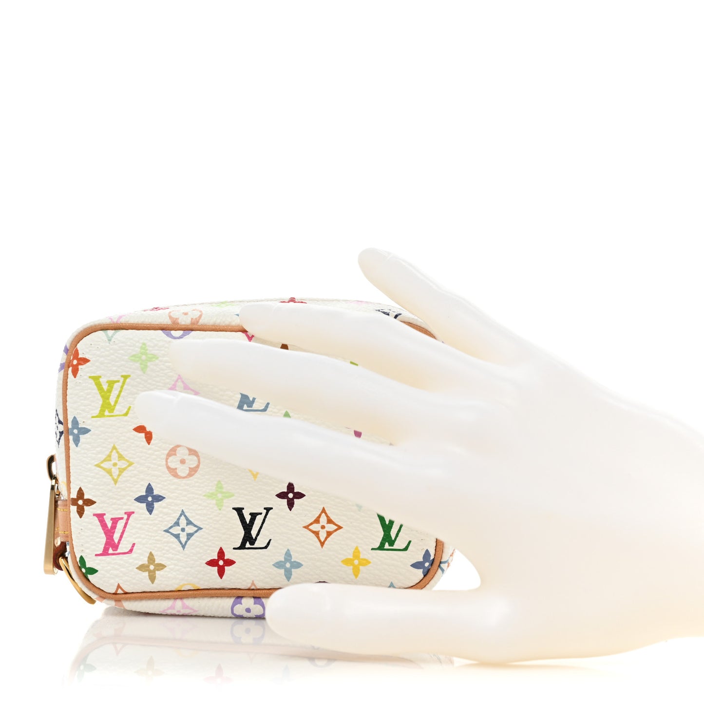 Monogram Multicolor Trousse Wapity White