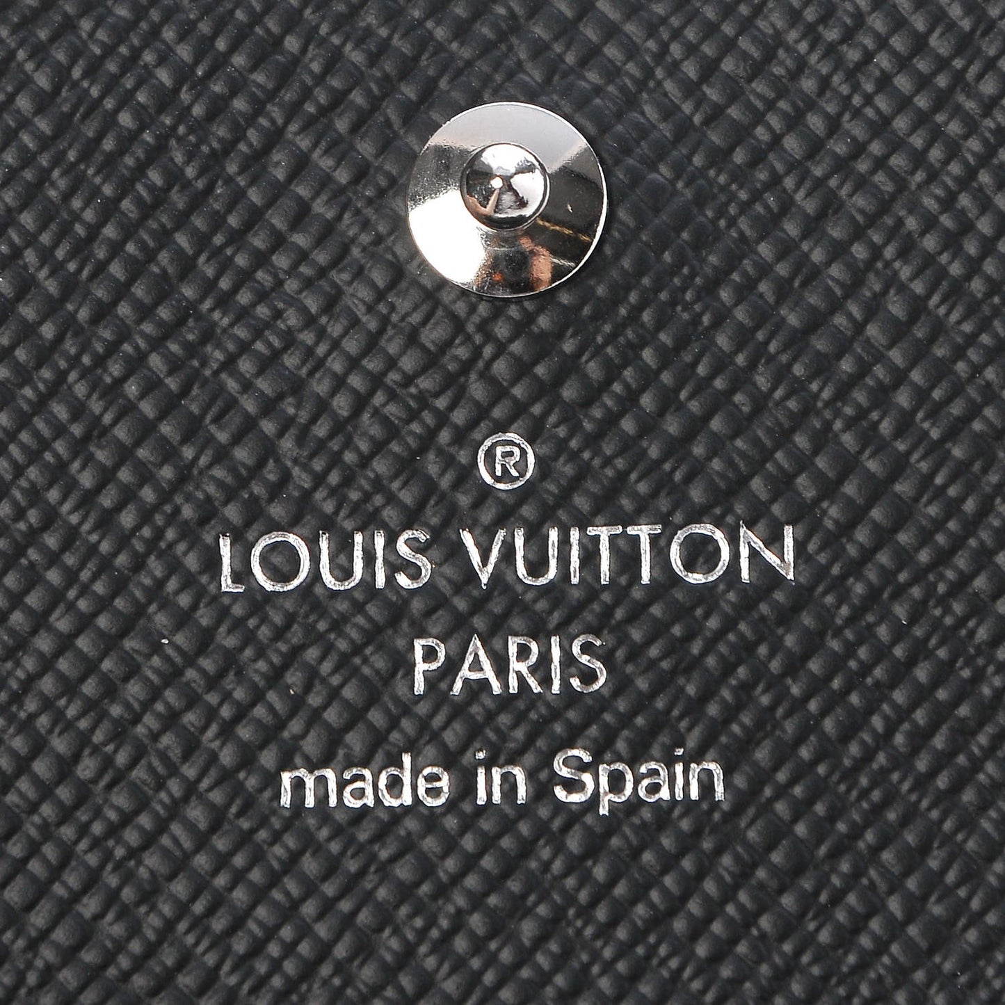 Damier Graphite Enveloppe Carte De Visite