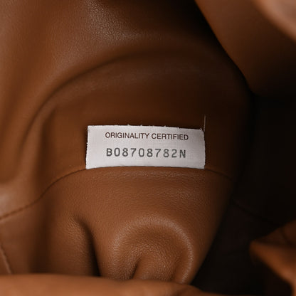 Bottega Veneta Smooth Butter Calf The Pouch Oversized Clutch Teak 6 of 10