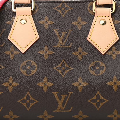 Louis Vuitton Monogram Speedy Bandouliere 20 Fuchsia 7 of 9