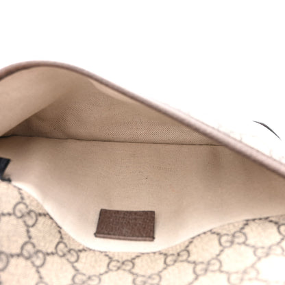 Gucci GG Supreme Monogram Neo Vintage Web Belt Bag Brown 5 of 10
