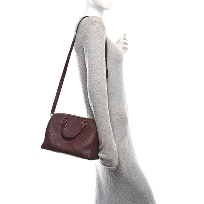 Louis Vuitton Empreinte Monogram Giant Speedy Bandouliere 25 Wine 2 of 9