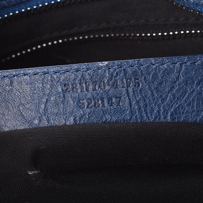 Balenciaga Agneau Giant 12 Silver Hardware City Bleu Cobalt Bleu Electric 7 of 9