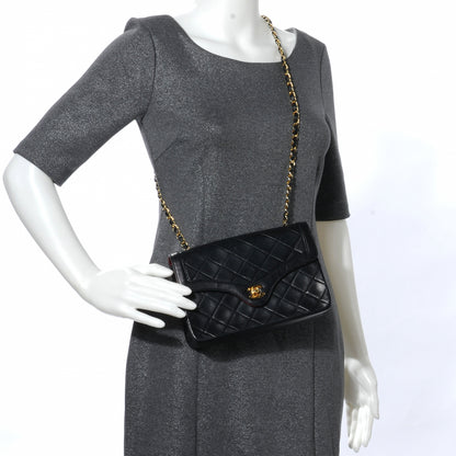 Chanel Lambskin Quilted Small Flap Black 2 of 8