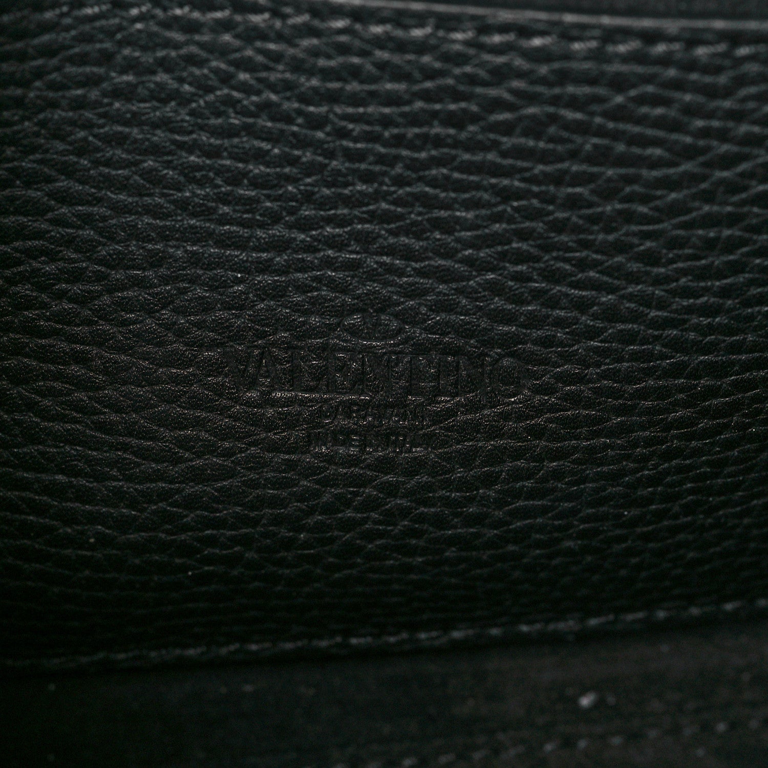 Valentino Garavani Pebbled Calfskin Medium Rockstud Flip Lock Crossbody Bag Black 5 of 8